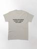 Hating pop music doesn't make you deep Classic T-Shirt