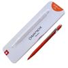 CARAN Ballpoint Pen 849 Color Matte X Orange Metal Can Regular Imported Product D'ACHE Oil-based NF0849-776