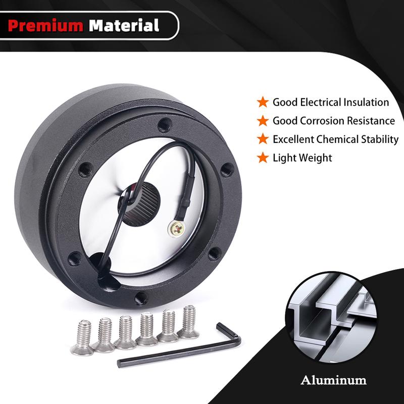 ZSRacing 186H 6 Bolt Steering Wheel Short Hub Adapter Kit For Volkswagen MK1 MK2 Golf Jetta Rabbit Scirocco QR061
