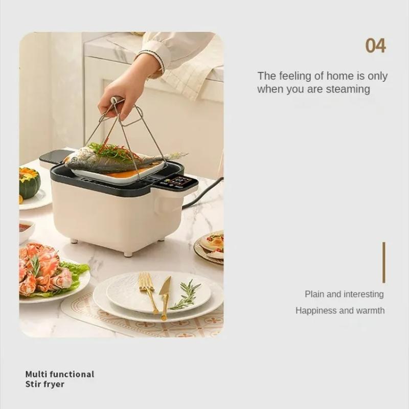 Fully Automatic Cooking Machine, Rotating and Flipping Cooking Machine, Intelligent Frying Machine, Kitchen Robot