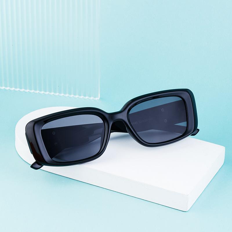 Квадратные Солнцезащитные Очки Женские Заклепки Звезды Маленькая Оправа Солнцезащитные Очки Мужские Очки