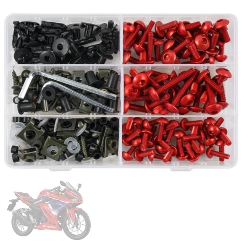 223pcs Fairing Bolt Nut Body Screws For Yamaha YZF R1 R3 R6 R6S R25 FZ1 FZ6 FZ8 MT07 MT09 FZ07 FZ09 Tracer FZR 600 750R