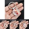 Twelve Zodiac Animal Pendant Keychain With Fun Cartoon Style Zinc Alloy For Festive Gifts
