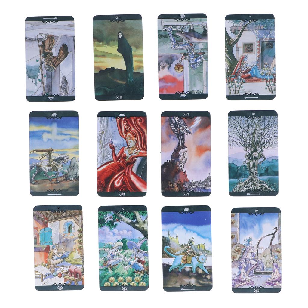 Таинственный набор карт Таро, предсказание будущего, руководство, колода Таро, настольная игра для вечеринки, подарок