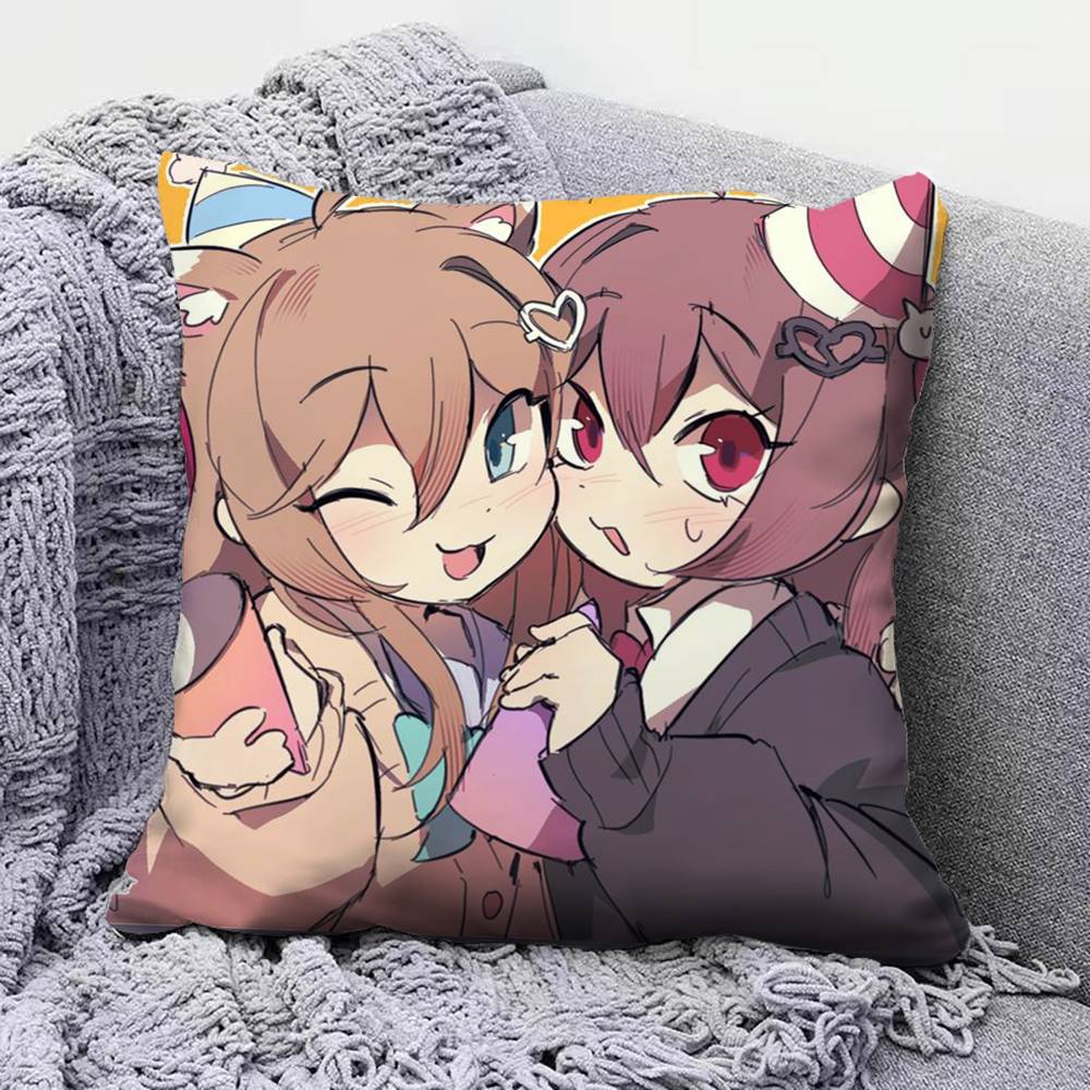 Злой Нейро Нейро Сама VTuber AI Наволочки Домашний Диван Подушки Декоративные Индивидуальные