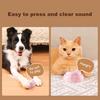 Pet Button for Communication Voice Recording Button for Dog Cat Training Interactive Buzzer Talking Button Dog Clicker Educational Toy