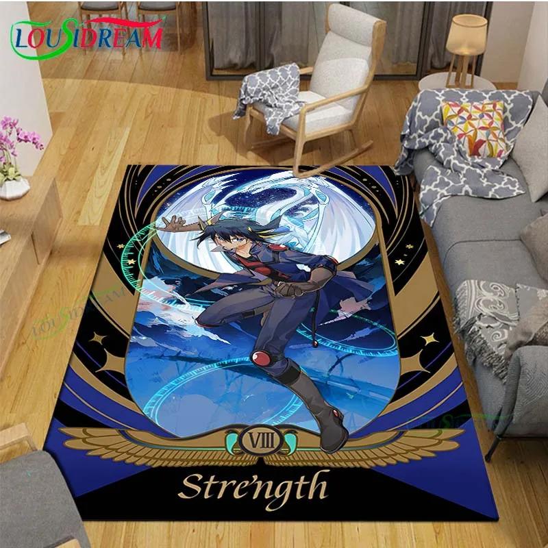 3D Famous Card Games Y-Yu-Gi-Oh  Carpet for Living Room Home Sofa Decoration,Children Game Decor Floor Mat Yoga Mat Large Carpet