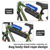 Waterproof Bicycle Triangle Bag Large Capacity Bicycle Frame Bag Bike Under Tube Bag