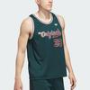 Adidas Originals Basketball Jersey Loose Comfortable Round Neck Pullover Sleeveless Basketball Vest Unisex Tops JM9954