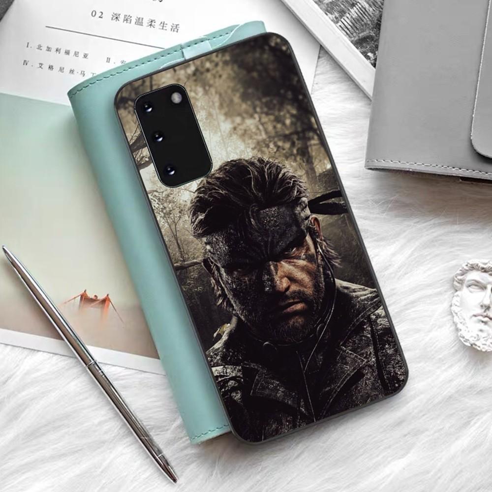 M-Metal Gear S-Solid Игровой Чехол для Телефона Силиконовый PC+TPU Для Samsung S10 20 30 22 23 24 Plus Lite Ultra Чехол