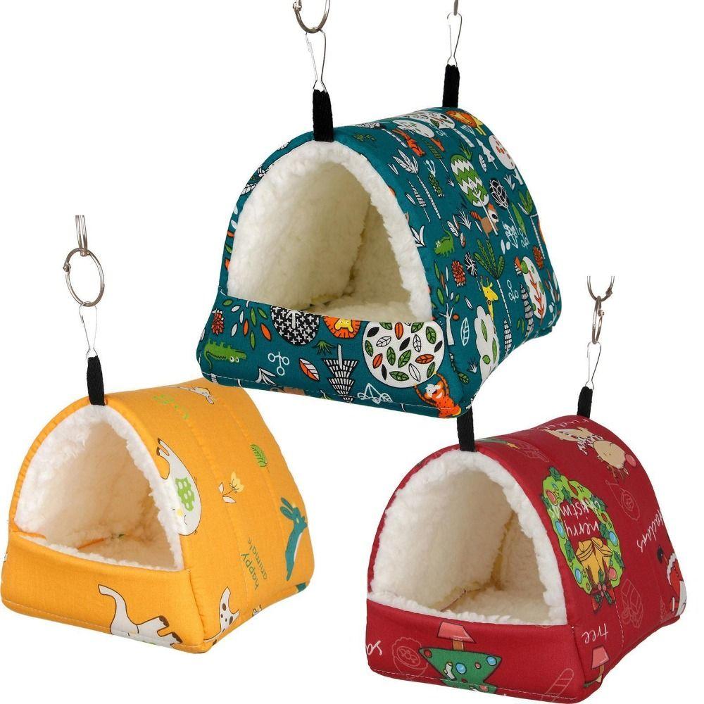 Nest For Parrot Ferret Squirrel Guinea Pig Nest Hamster Sleeping Bed Warm Mat Hamster Hammock Bed
