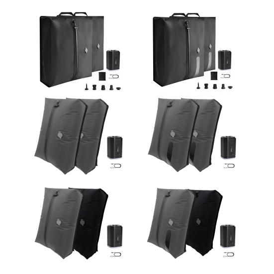 Вакуумные компрессионные пакеты с насосом Дорожные вакуумные пакеты Многоразовые водонепроницаемые компрессионные пакеты для одежды Чемоданы Рюкзаки Домашняя организация