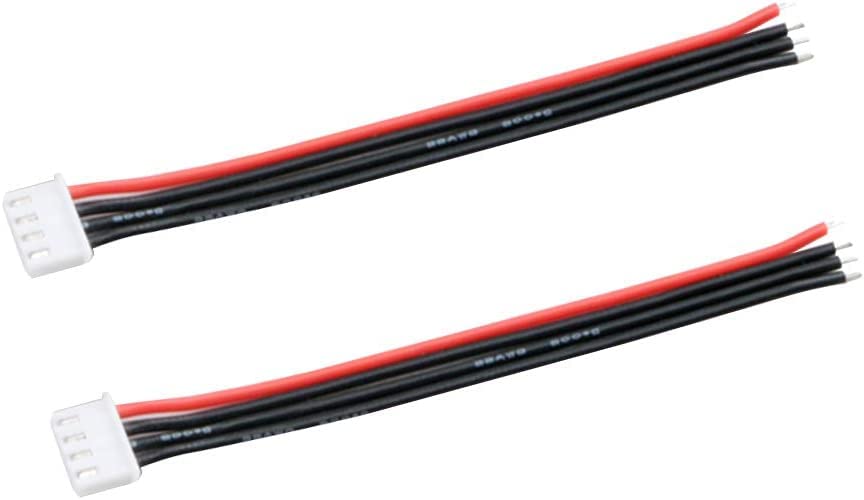 Boladge 10 шт. 3S RC LiPo Балансировочный Зарядник Силиконовый Провод Разъем Штекер Удлинительный Кабель 15 см 22AWG для RC LiPo 4-контактный JST-XH 2S-6S (3S)