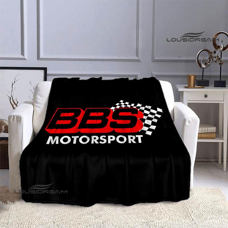 BBS LOGO printed blanket Picnic blanket Warm Flannel blankets Outdoor Blanket Home bed linings blankets for beds Birthday Gift