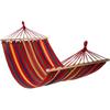 Single garden hammock with crossbar, 200 x 60, 150 kg strong