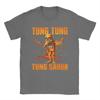 Unisexs Tshirt Tung Tung Tung Sahur Triplet Funny Scuba Dance T Shirts Harajuku Summer Tee Shirt Casual 100 Cotton Clothes