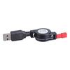 3.7V 500mA USB To JST Female Retractable Charger Cable for Remote Controls Aircraft and Drones Batteries
