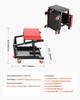 Mechanic Stool Rolling Work Seat 300 lbs Load Seat/Step Stool with Wheels