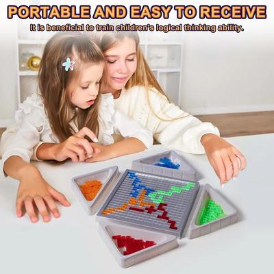 Семейная развлекательная стратегическая игра Blokus Настольная игра Blokus для 4 игроков Интеллектуальная игра