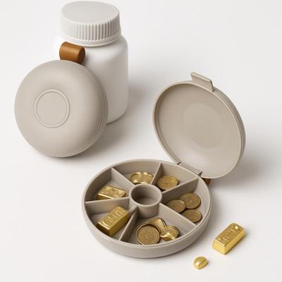 Портативный пончик с ремешком = Хранилище сокровищ - Таблетки, Драгоценные металлы, такие как кольца и серьги