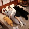 Stuffed Plush Toy Long Cat Pillow Soft Nap Sleep Pillow Lovely Throw Pillow Cushion  Home Bed Decor