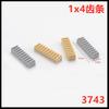 Compatible With 3743 Domestic Building Block Technology Spare Parts 4211450 Light Gray 4205760 1X4 Rack