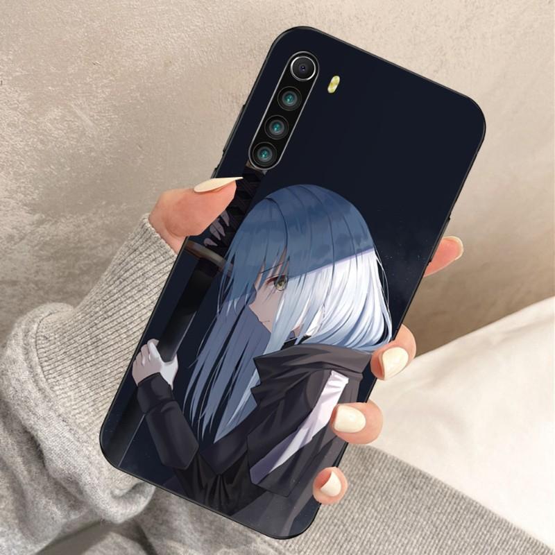 Чехол для телефона Rimuru Anime для Xiaomi Redmi Note 11 10 9T 8 7 Pro Redmi 10 9 9A 9C 8 7 6, мягкий черный чехол для телефона