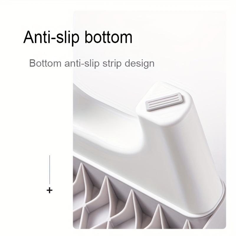 Портативный туалетный горшок-табурет для взрослых, нескользящее приподнятое сиденье с эргономичным положением сидя под углом 35°, прочный пластиковый вспомогательный табурет для ванной