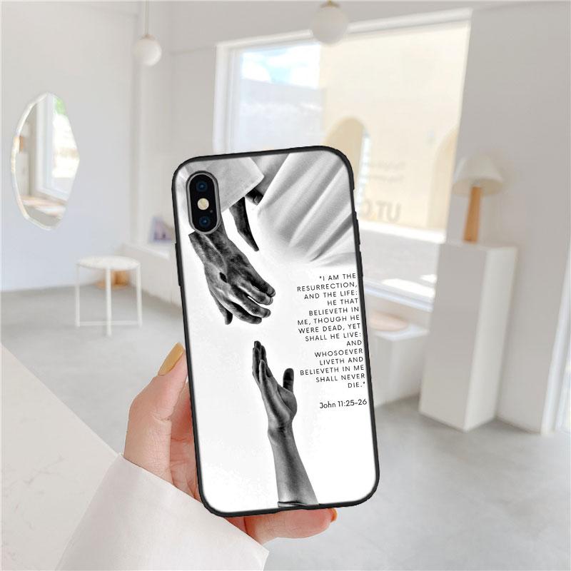 Чехол для телефона MY3 с библейским стихом Иисус Христос для OPPO A40 A60 A80 A15 A16 A16K A12 A17 A17K A54 A54S A53 A53S A55 A56 A57 A98 F23