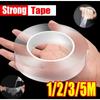 Extra Strong Double-sided Adhesive Tape Transparent Waterproof Nano Tape Reusable Heat Resistance Christmas Supplies Bias Tape