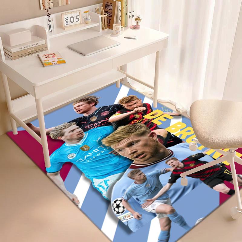 Former Manchester City F.C. Belgian athlete Kevin De Bruyne carpet is suitable for living room and bedroom doormats office balcony decorative carpet 1