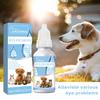 Pet Eye Drops Remove Tear Mark Relieve Eye Itching Ingredient Safety Non-irritating Effective Pet Eye Drops