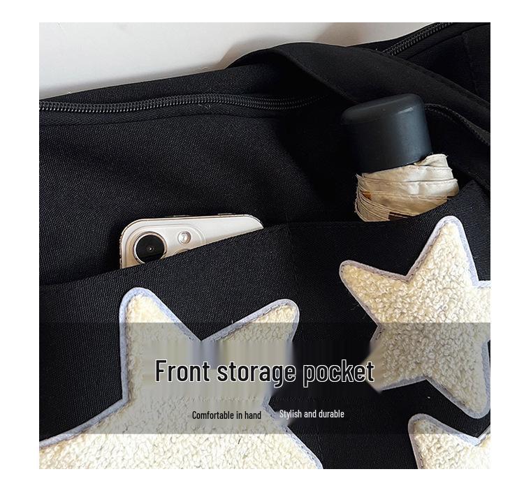 2023 Осень Женская Сумка-тоут большой вместимости - Повседневная для колледжа и поездок на работу, сумка кроссбоди