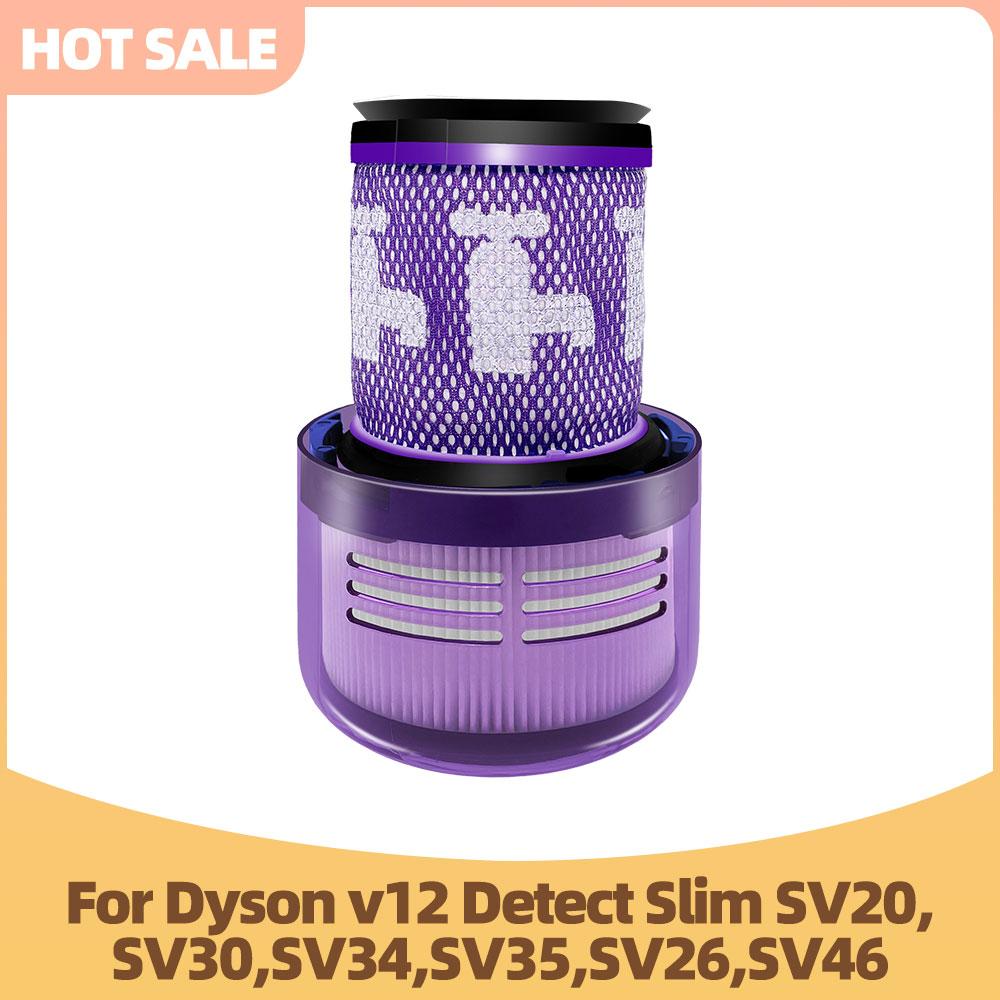Filter Compatible For Dyson v12 Detect Slim SV20,SV30,SV34,SV35,SV26,SV46 Vacuum Cleaner Spare Parts Not Fit For SV12