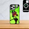 Чехол для телефона H-Hazbin H-Hotel для iPhone 17, 16, 15, 14, 13, 12, 11 Plus, Pro Магнитный для Magsafe Беспроводная зарядка