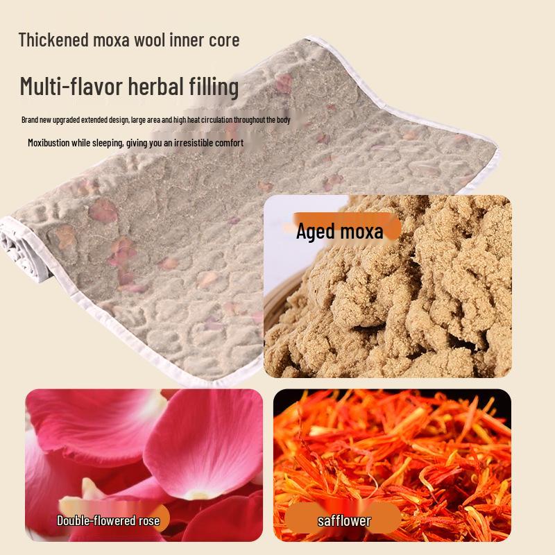 Электрическое одеяло-матрас с полынью - Высококачественный коврик для моксотерапии всего тела для физиотерапии и горячего компресса