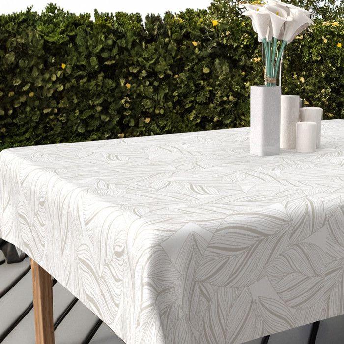 Printed Stain-resistant Rectangular Tablecloth 140x200 Cm VENUS, by Soleil d'Ocre