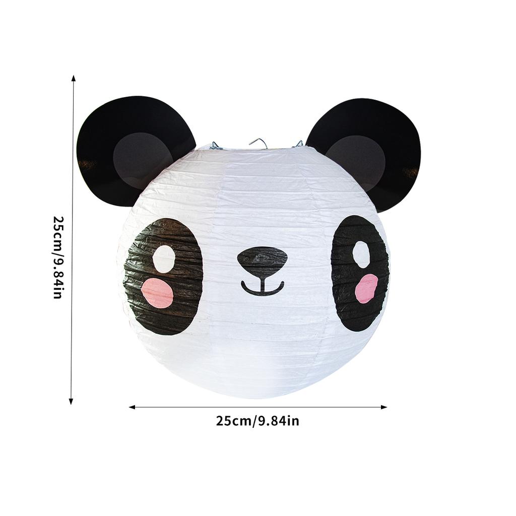 Animal Paper Lantern DIY Hanging Outdoor Lantern  Birthday Arrangement Forest Theme Jungle Party Atmosphere Decoration Safari