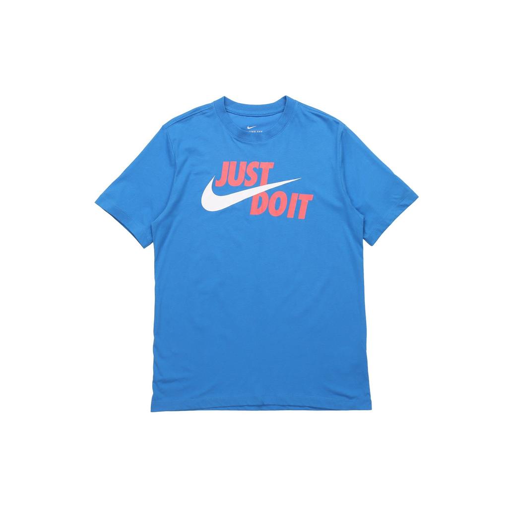 Nike T Shirt Men's Light Photo Blue AR5007-435