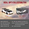1:24-масштабная литая под давлением модель автомобиля из сплава для Lambo Huracan STO 2021, модель автомобиля с откатным механизмом, игрушечные автомобили со светом и звуком для коллекции для детей и взрослых
