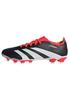 Adidas Predator League L Core Size MG, Black/Footwear White/Solar Red, 30.5cm
