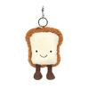JELLYCAT Серия Fun Food Брелок-тост Кукла Плюшевый кулон Высота 13 см