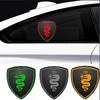 2Pcs Cabon Fiber Car Body Sticker For Alfa Romeo Giulia Stelvio Giulietta 156 159 147 Mito Tonale Brera