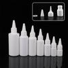 5/10/20/30/50/60/100 мл Белая бутылка с пипеткой-капельницей, с завинчивающейся крышкой, бутылки для жидкости для глаз, чернил, масла, пипетки, пигментов для краски