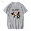 Final Fantasy IX COMPUTER GAME T Shirt YELLOW BLACK RED KHAKI All sizes S 5XL long or short sleeves vintage Washed Casual