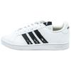 Grand Court Beyond White Черные мужские кроссовки Cloud-White Core-Black GX5757