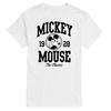 Винтажная мужская футболка Disney Классический Микки Женская хлопковая футболка Повседневная летняя Оверсайз С коротким рукавом Уличная одежда Унисекс Свободные топы