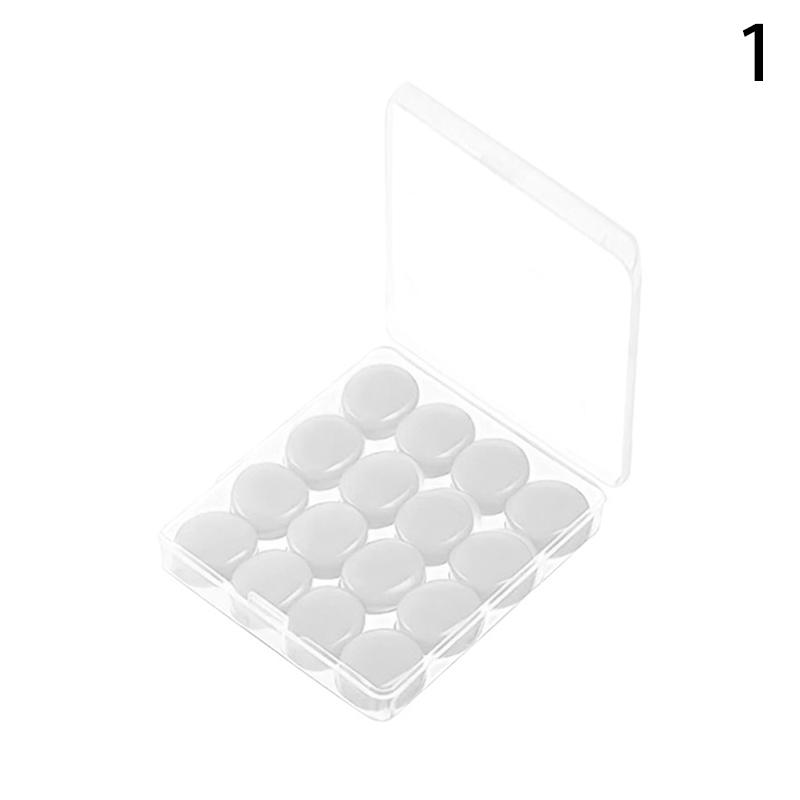 16 шт. силиконовые беруши многоразовые силиконовые восковые беруши плавание формованные беруши шумоподавление защита для сна