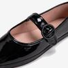 ESquire Women S SheepSkin Shine Mary Jane loaferS Black