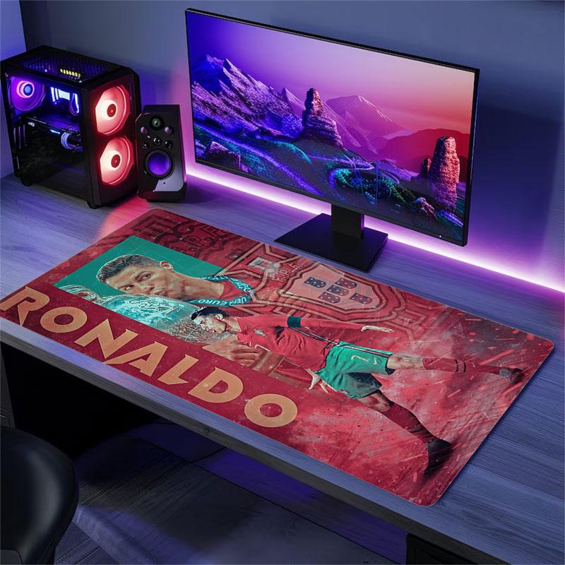 Ronald Mouse Pad, Large Gaming Desk Mat, Non-slip XXL Mousepad for Laptop & Tablet, Mini PC Playmat with Stitched Edges